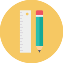 education,stationery,office supplies,pencil and ruler
